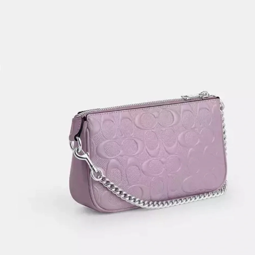 Coach Nolita 19 In Signature Leather With Heart Charm